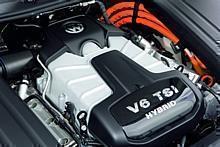 V6 TSI-Motor (245 kW/333 PS) mit integriertem E-Motor 